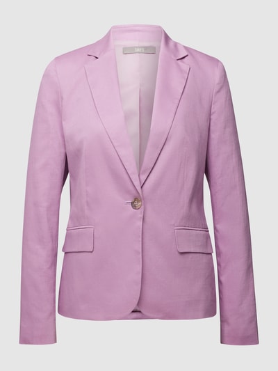 Jake*s Collection Blazer met reverskraag Paars - 2