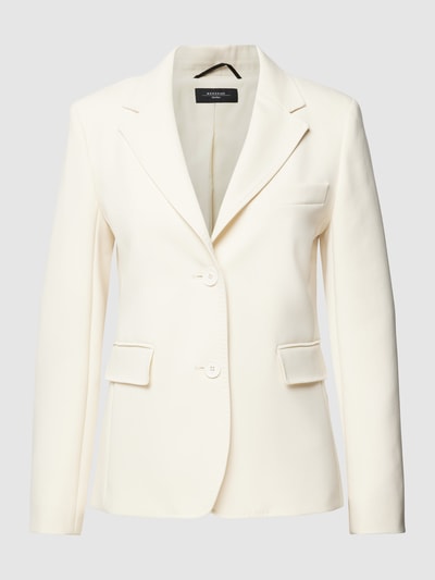 Weekend Max Mara Blazer met reverskraag en paspelzak achter Offwhite - 2