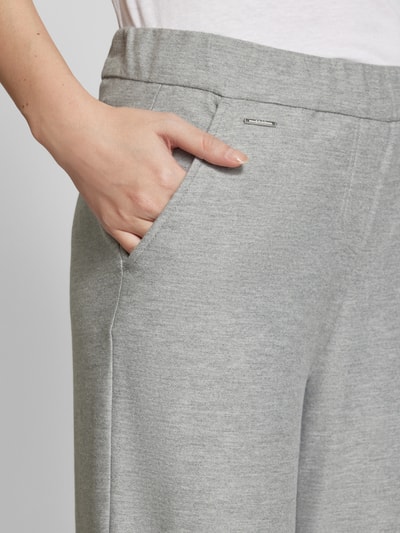 Brax Stoffen broek met labeldetail, model 'MAINE' Lichtgrijs - 3