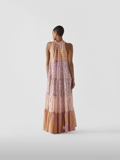 Yvonne S Maxikleid im Boho-Stil Mauve  5