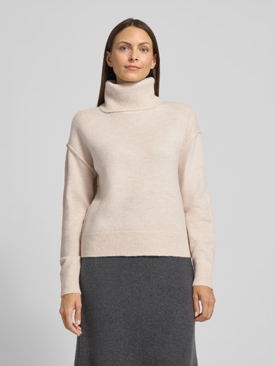 Christian Berg Woman Relaxed Fit Pullover in Strick-Optik Beige 4