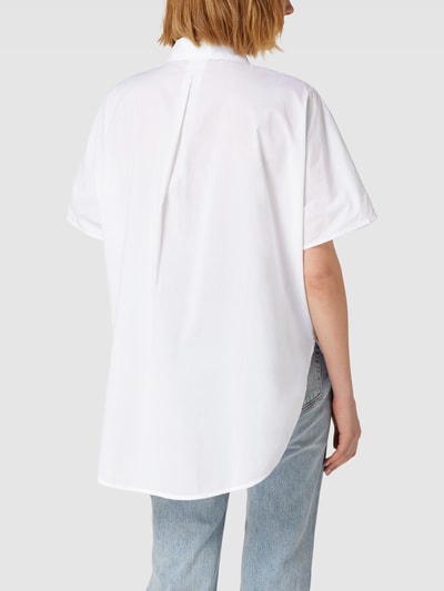 Marc O'Polo Loose fit overhemdblouse met borstzak Wit - 5