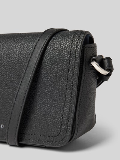 LIEBESKIND BERLIN Handtasche aus reinem Leder mit Label-Detail Modell 'CHUDY' Black 3