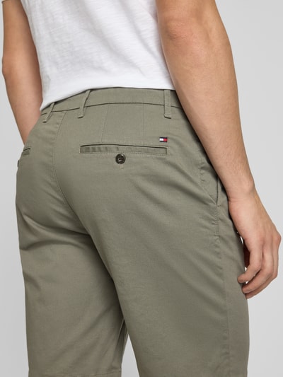 Tommy Hilfiger Regular Fit Shorts mit Strukturmuster Modell 'HARLEM' Hellgrau 3