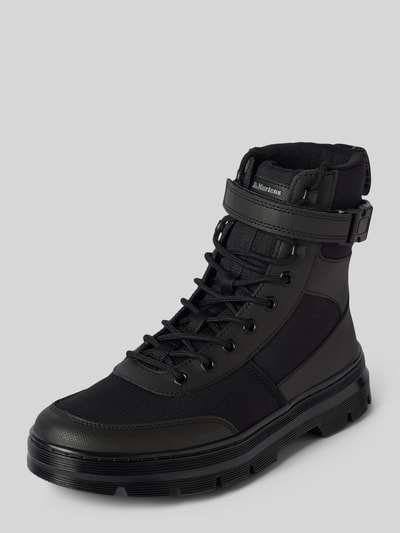 Dr. Martens Boots met treklus, model 'Combs Tech' Zwart - 1