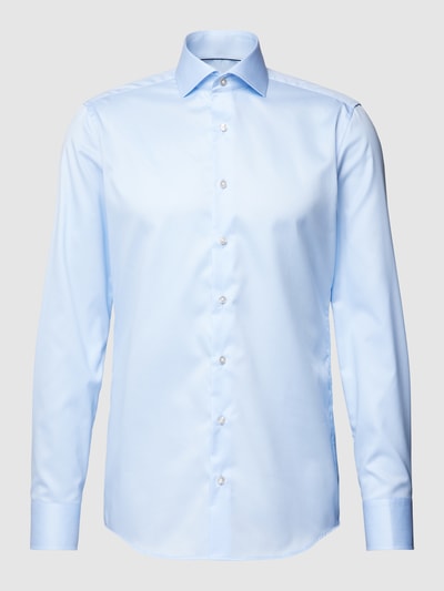 Eterna Slim fit zakelijk overhemd van premium kwaliteit Bleu - 2