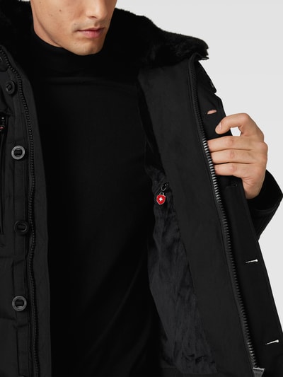 Wellensteyn Steppjacke mit Label-Patch Black 7