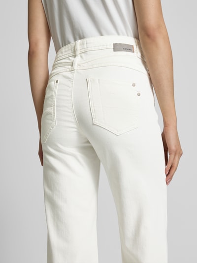 Gang Wide Fit Jeans im 5-Pocket-Design Modell 'AMELIE' Offwhite 3