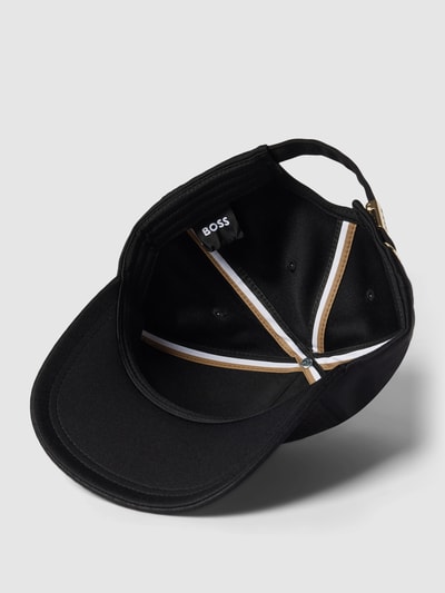 BOSS Cap mit Strukturmuster Modell 'Sevile Holiday' Black 2