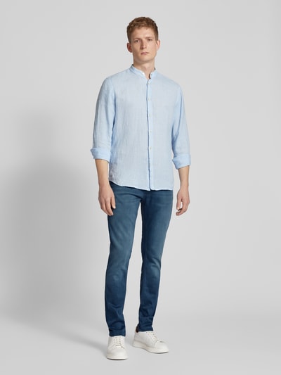 CARS JEANS Slim fit jeans met labeldetail, model 'BLAST' Blauw - 1