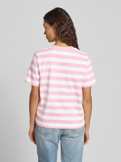 Selected Femme T-shirt z okrągłym dekoltem model ‘ESSENTIAL’ Różowawy 5