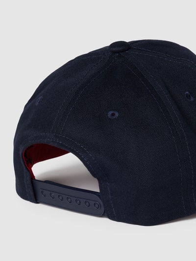 HUGO Cap mit Label-Stitching Modell 'Men-X' Dunkelblau 2