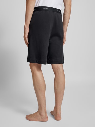 Calvin Klein Underwear Sweatshorts met labeldetails Zwart - 5