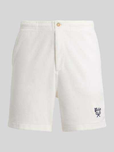 Polo Ralph Lauren Regular Fit Sweatshorts aus Baumwoll-Mix Weiss 2