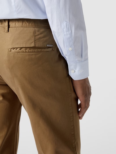 Roy Robson Slim fit chino met stretch  Beige - 3