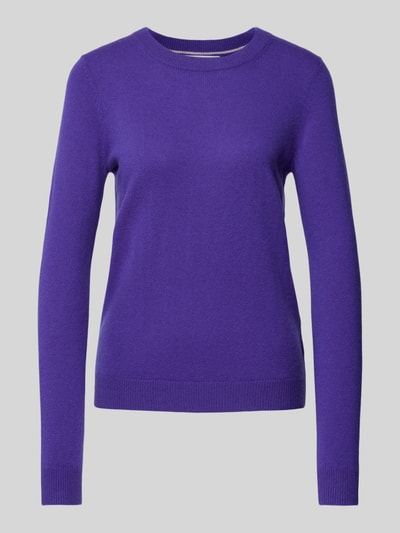 Christian Berg Woman Gebreide pullover met structuurmotief Violet - 2