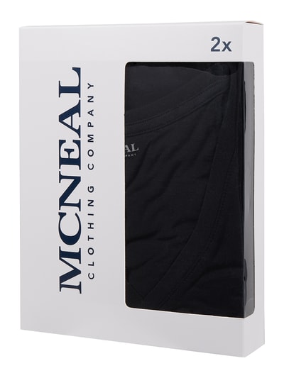 MCNEAL T-Shirt aus Baumwolle im 2er-Pack Black 2