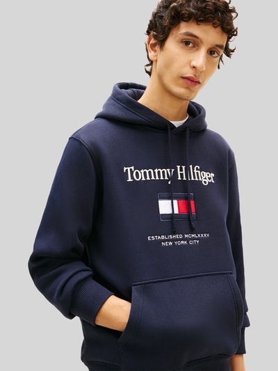 Tommy Hilfiger Regular Fit Hoodie aus Marine 3
