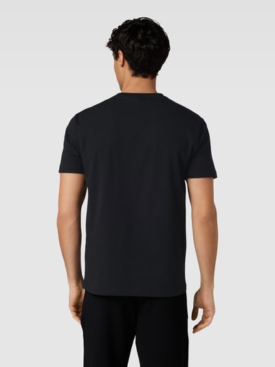 EA7 Emporio Armani T-shirt z nadrukiem z logo Czarny 5