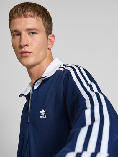 adidas Originals Trainingsjack met opstaande kraag en tweewegsritssluiting Marineblauw - 3
