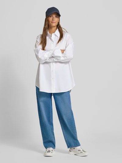Jake*s Casual Straight Fit Jeans aus reiner Bio-Baumwolle im 5-Pocket-Design Jeansblau 1