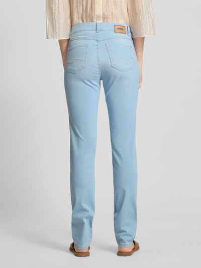 Angels Jeansy o kroju slim fit z dodatkiem streczu model ‘Cici’ Jasnoniebieski 5