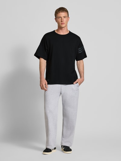 adidas Originals T-shirt met ronde hals Zwart - 1