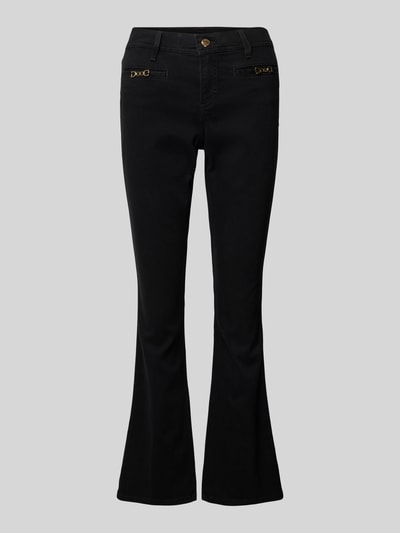 Brax Flared Fit Jeans mit Label-Details Modell 'Shakira' Black 2