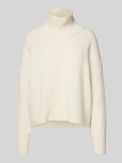 Lanius Gebreide pullover met opstaande kraag Offwhite - 2