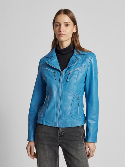 Cabrini Jacke mit Reißverschlusstaschen Blau 4