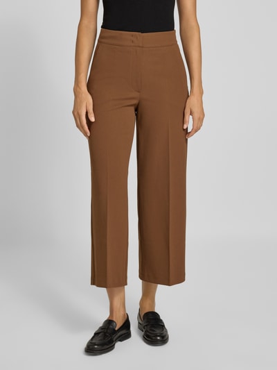 Betty Barclay Spodnie materiałowe z wpuszczanymi kieszeniami w stylu francuskim Koniakowy 4