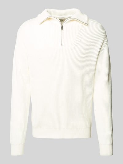 Redefined Rebel Gebreide pullover met ribboorden, model 'RIVER' Offwhite - 2