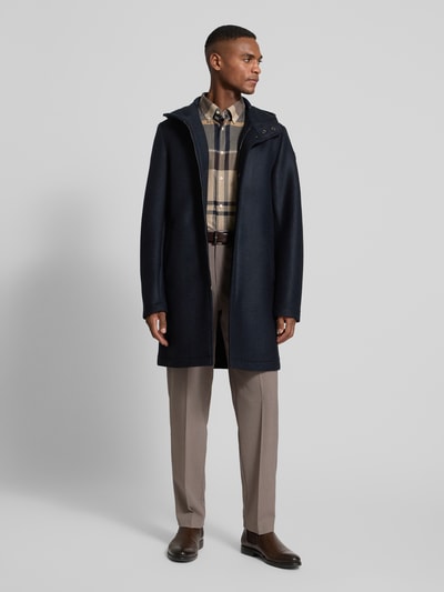 Colmar Originals Krótki płaszcz z kapturem i wpuszczanymi kieszeniami Granatowy 1