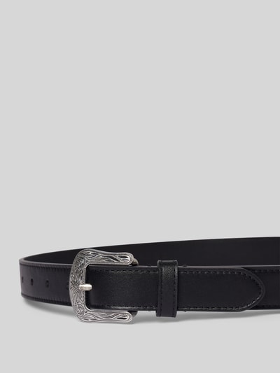 Lauren Ralph Lauren Riem in leerlook Zwart - 2