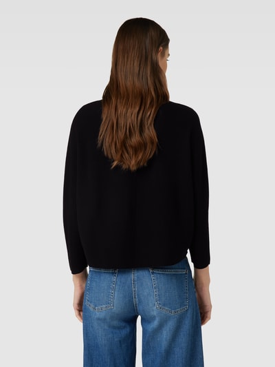 Drykorn Sweter z dzianiny z okrągłym dekoltem model ‘MIMAS’ Czarny 5