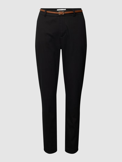 B.Young Stoffen broek met persplooien Zwart - 2