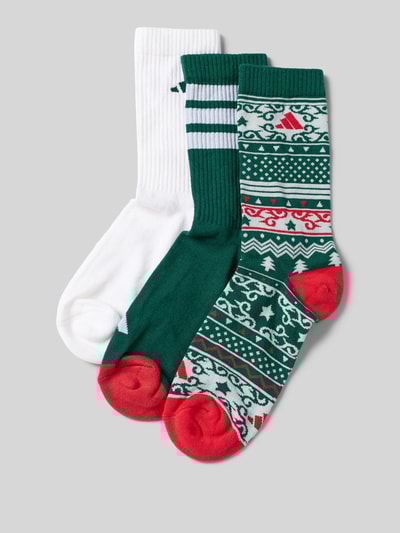adidas Sportswear Socken mit Label-Print im 3er-Pack Gruen 1
