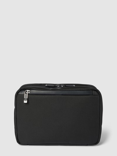 Porsche Design Kulturtasche mit Reißverschluss und Label-Detail Black 3