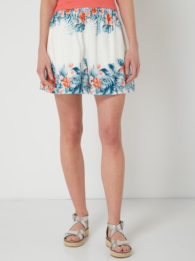 Lacoste Shorts met bloemenmotief  Wit - 4