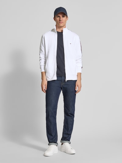 Tommy Hilfiger Regular fit sweatjack van puur katoen Wit - 1