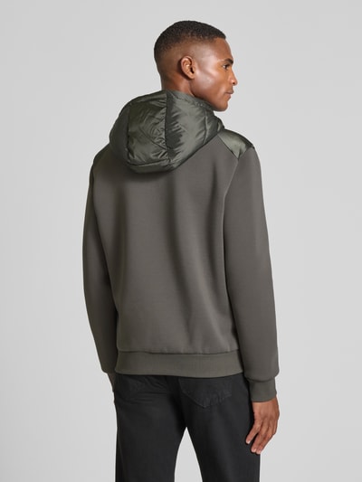 Antony Morato Slim fit gewatteerd jack met tunnelkoord Olijfgroen - 5