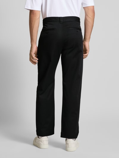 BOSS Orange Straight Leg Chino aus Baumwoll-Mix Black 5