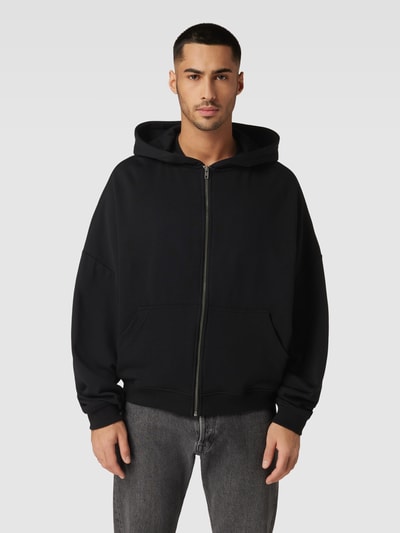 URBAN CLASSICS Sweatjacke mit Kapuze und Eingrifftaschen Schwarz 4