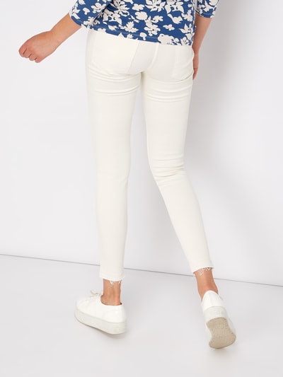 7 For All Mankind Super Skinny Fit 5-Pocket-Jeans aus Coloured Denim Offwhite 5