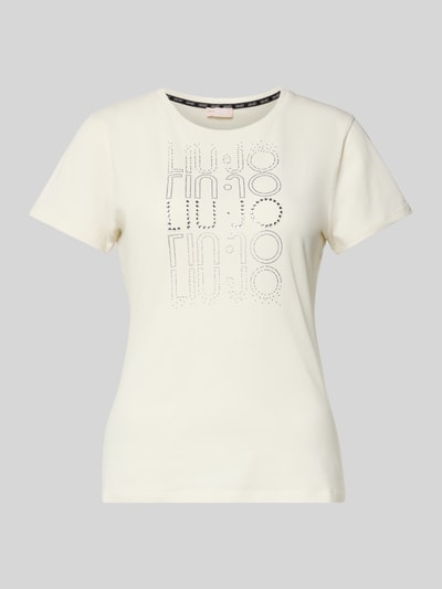 LIU JO SPORT T-shirt met strass-steentjes Zwart - 2