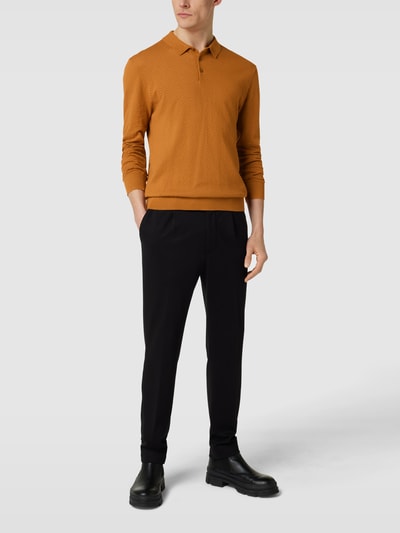 Esprit Collection Pullover mit Polokragen Camel 1