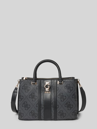 Guess Satchel bag met labeldetail, model 'ERENIA' Antraciet - 2