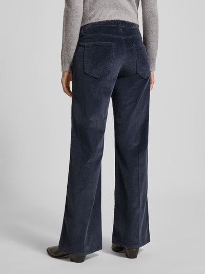 Brax Flared Cordhose mit französischen Eingrifftaschen Modell 'MAINE' Marine 5