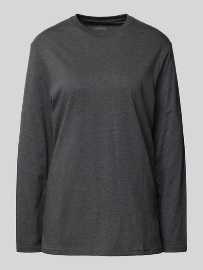 RAGMAN Longsleeve mit Rundhalsausschnitt Anthrazit 1