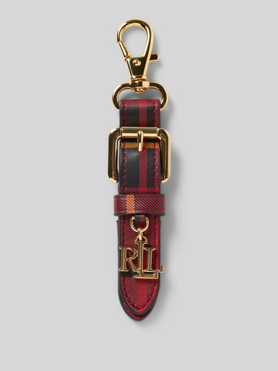 Lauren Ralph Lauren Anhänger mit Label-Applikation Bordeaux 1